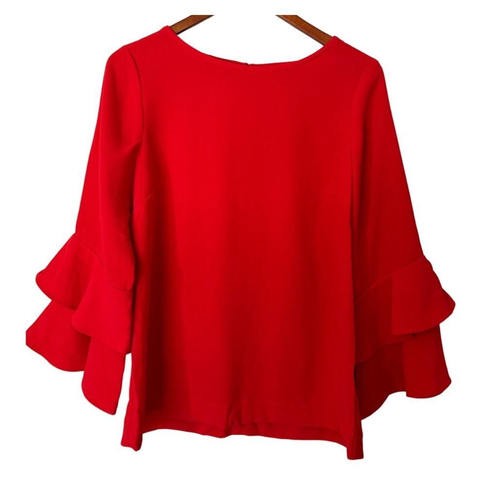 J. Crew Long Sleeve Bell Sleeve‎ Blouse Size 8T